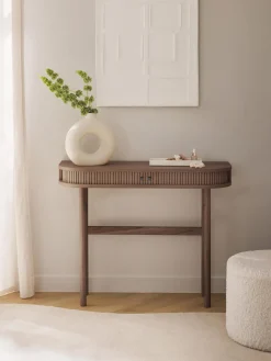 Consola con frente acanalado Calary