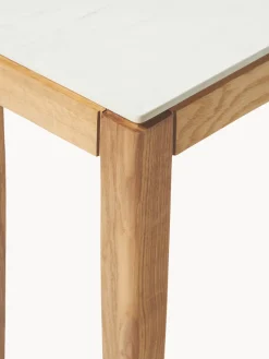 Consola con tablero en efecto mármol Jackson