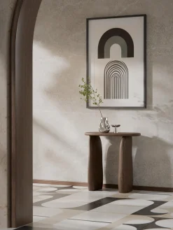 Consola de madera de mango Pamuk