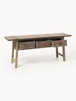 Consola de madera de pino Camden