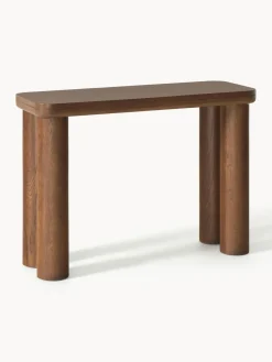 Consola de madera de roble Kalia