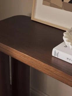 Consola de madera de roble Kalia