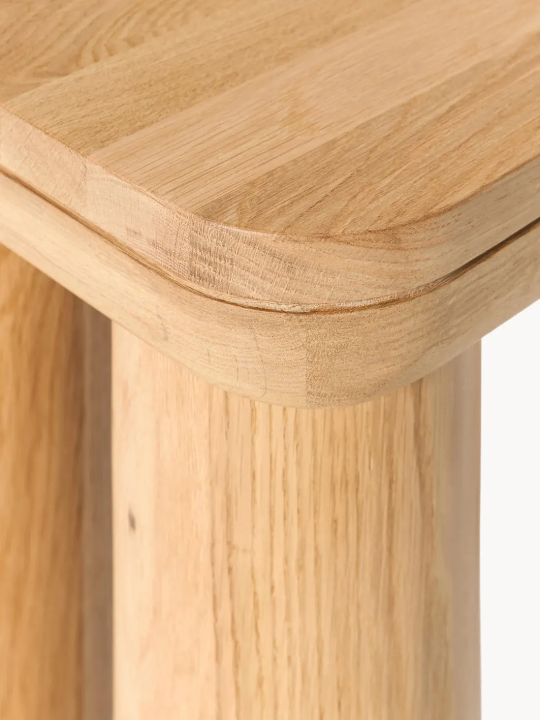 Consola de madera de roble Kalia