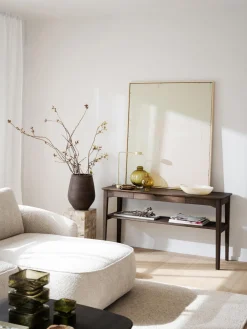 Consola de madera de roble Markham