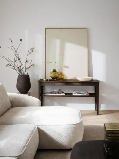 Consola de madera de roble Markham