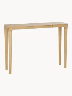 Consola de madera de roble con cajón Heart'n'Soul