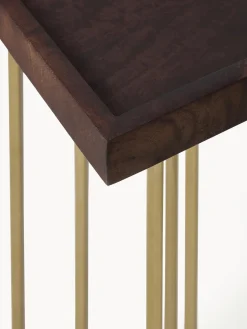 Consola de recibidor de madera de mango Luca