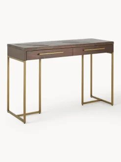 Consola en espiga de chapada en acacia Class