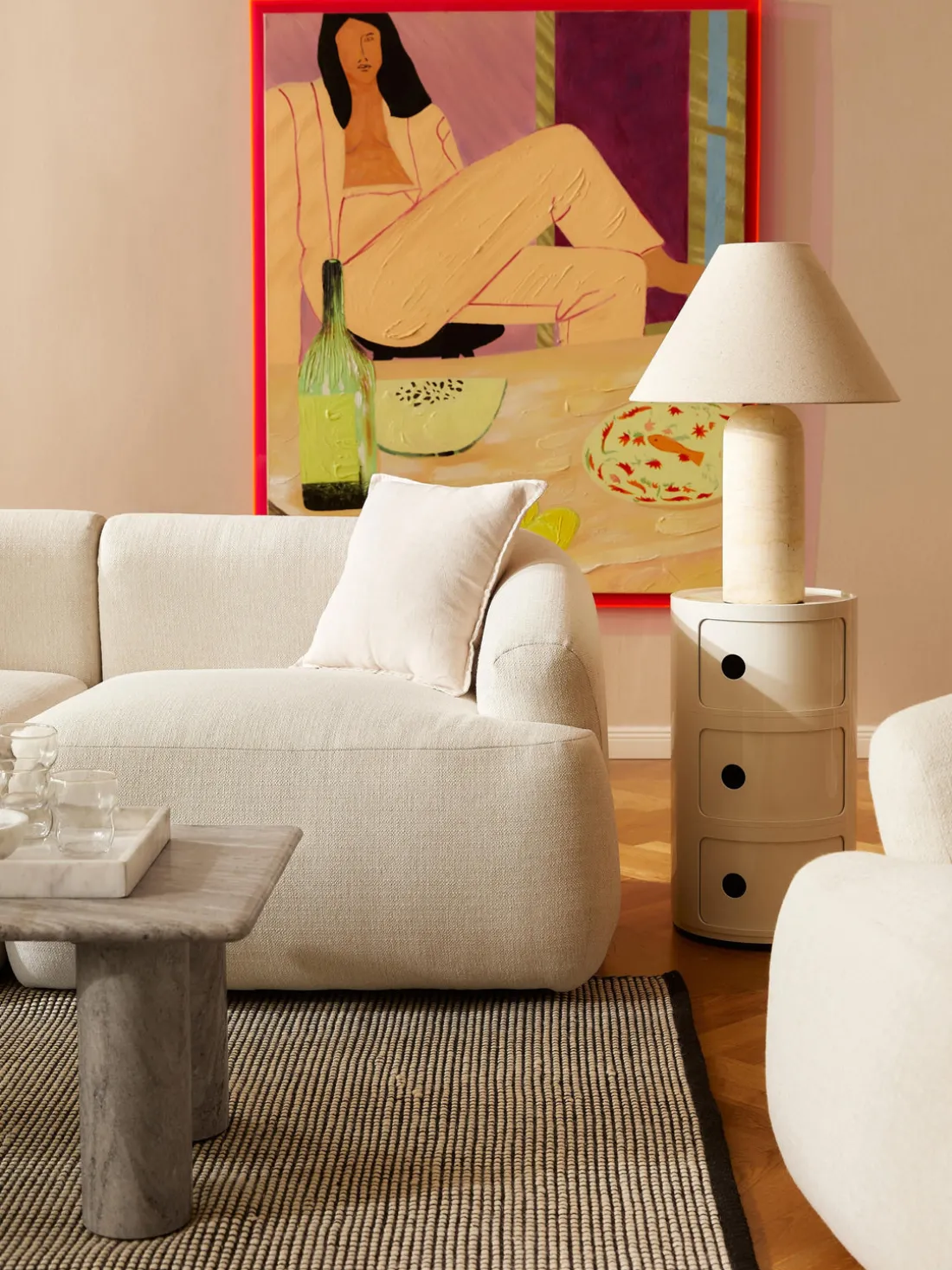 Contenedor de diseño Componibili, 3 módulos