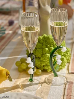 Copa flauta de champán Botanica