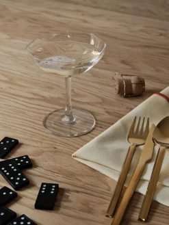 Copas de champán sopladas Limfjord, 4 uds.