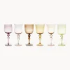 Copas de vino artesanales Diseguale, 6 uds.