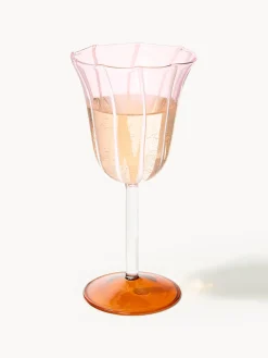 Copas de vino artesanales de vidrio borosilicato Eve, 2 uds.