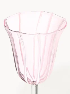 Copas de vino artesanales de vidrio borosilicato Eve, 2 uds.