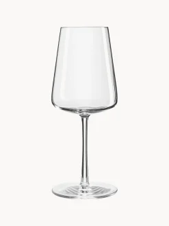 Copas de vino blanco de cristal en forma de cono Power, 6 uds.
