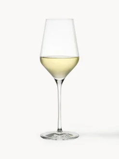 Copas de vino blanco de cristal Quatrophil, 6 uds.