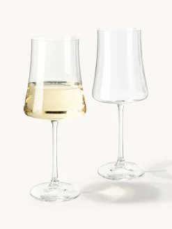 Copas de vino blanco de cristal Gwenda, 6 uds.