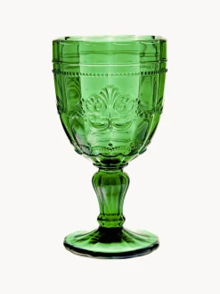 Copas de vino con relieves Syrah, 6 uds.