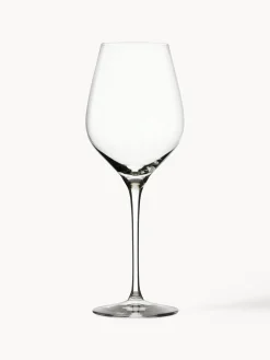 Copas de vino tinto de cristal Exquisit, 6 uds.
