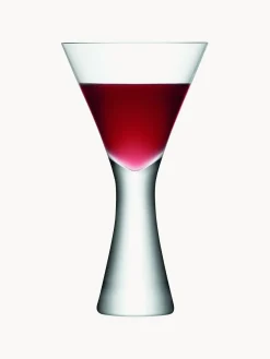 Copas de vino tinto sopladas artesanalmente Moya, 2 uds.