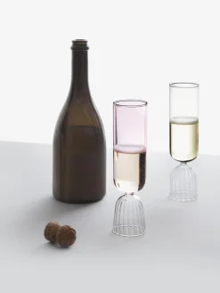 Copas flauta de champán artesanales Tutu, 2 uds.