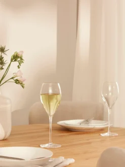 Copas flauta de champán de cristal Prestige, 6 uds.