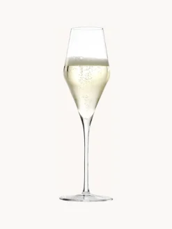 Copas flauta de champán de cristal Quatrophil, 6 uds.