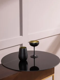 Copas pompadour de champán de cristal Elements, 6 uds.