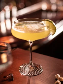 Copas pompadour de champán de cristal Echo, 4 uds.