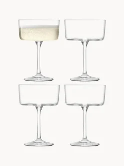 Copas pompadour de champán Gio, 4 uds.