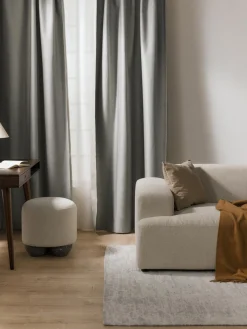 Cortinas opacas con multibanda Asher, 2 uds.