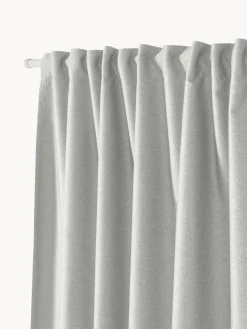 Cortinas opacas con multibanda Asher, 2 uds.