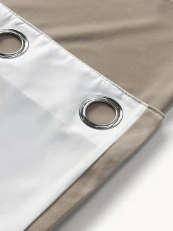 Cortinas oscurecedoras de terciopelo con ojales Rush, 2 uds.