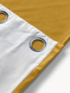 Cortinas oscurecedoras de terciopelo con ojales Rush, 2 uds.