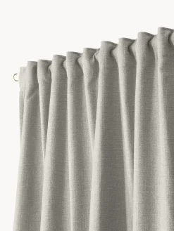 Cortinas semiopacas con multibanda Jensen, 2 uds.