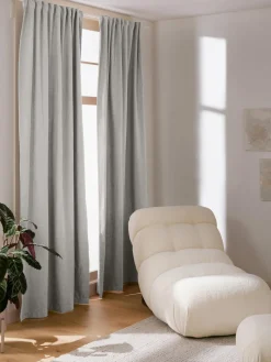 Cortinas semiopacas con multibanda Jensen, 2 uds.