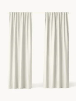 Cortinas semiopacas con multibanda Jensen, 2 uds.