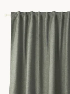 Cortinas semiopacas con multibanda Jensen, 2 uds.