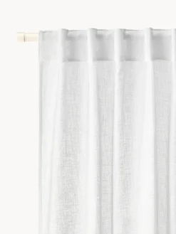 Cortinas semitransparentes Ibiza, 2 uds.