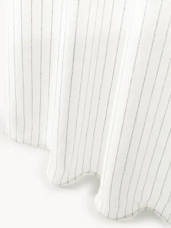 Cortinas semitransparentes con lazo Birch, 2 uds.