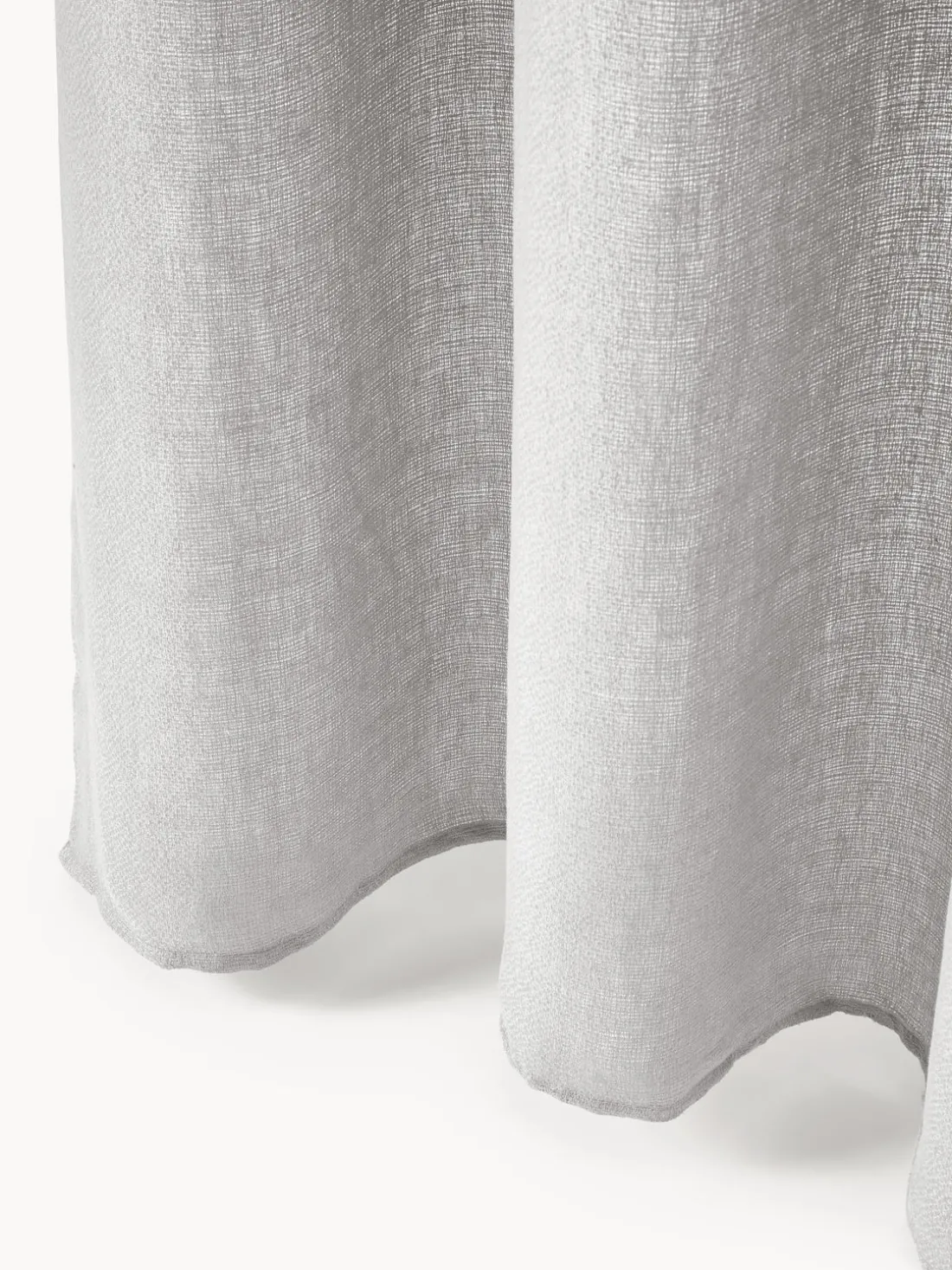 Cortinas semitransparentes con dobladillo Harmony, 2 uds.