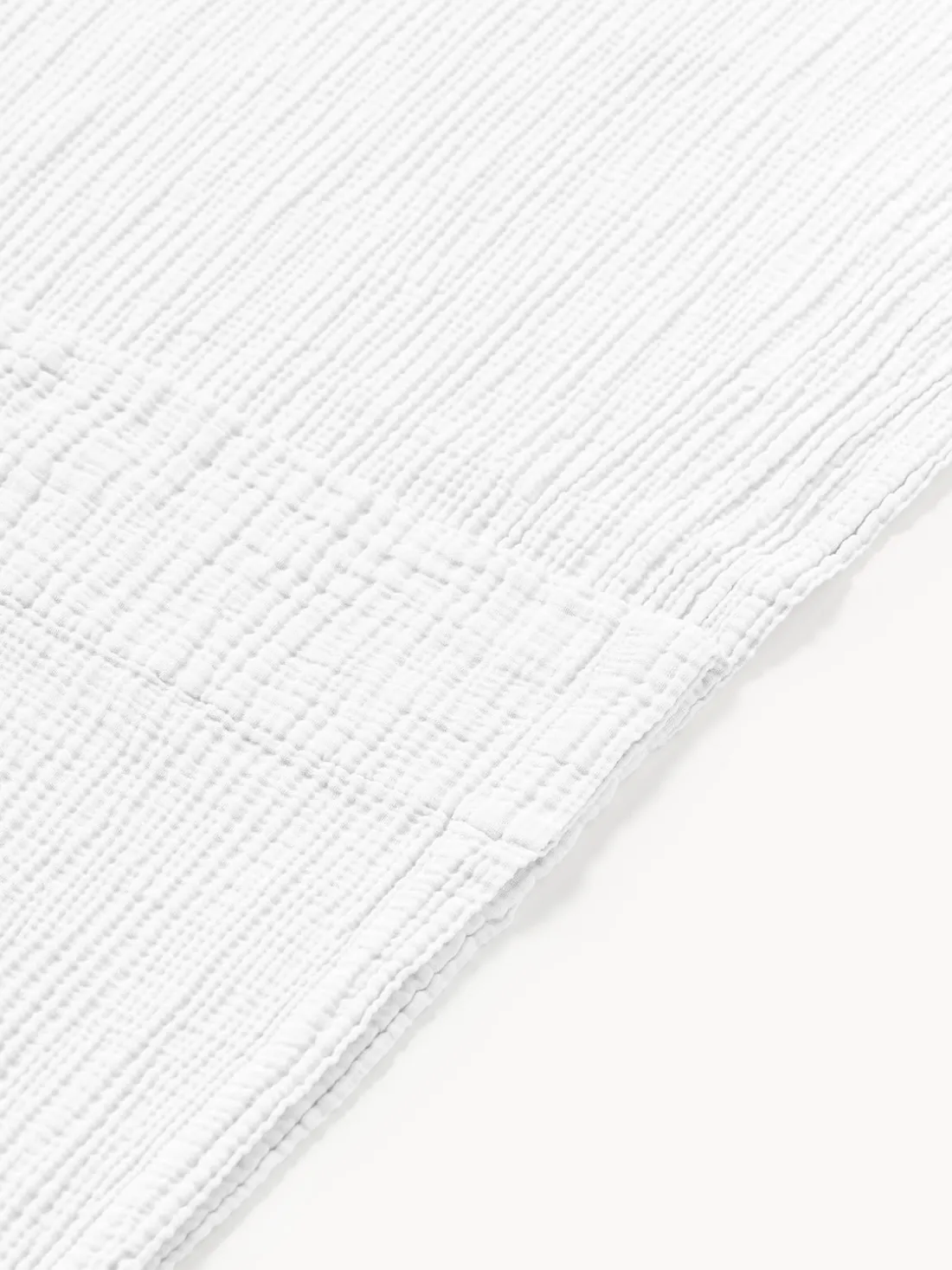 Cortinas semitransparente de muselina con dobladillo Malvina, 2 uds.