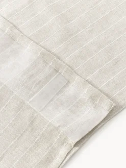 Cortinas semitransparente con cinta de lazo Birch, 2 uds.