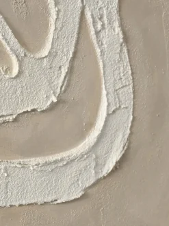 Cuadro con marco en lienzo Raw Organic