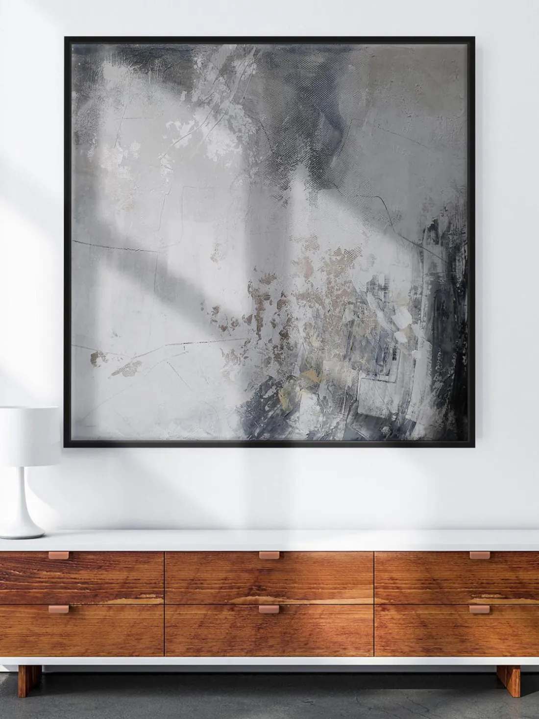 Cuadro en lienzo enmarcado Speculation