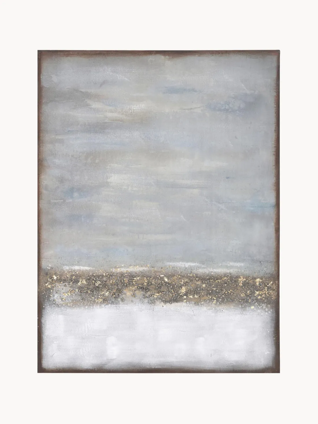 Cuadro en lienzo pintado a mano Abstract Horizon