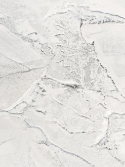 Cuadro en lienzo pintado a mano Simple Living, marco de madera