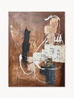 Cuadro en lienzo pintado a mano Rust