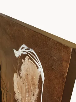 Cuadro en lienzo pintado a mano Rust