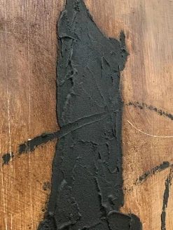 Cuadro en lienzo pintado a mano Rust